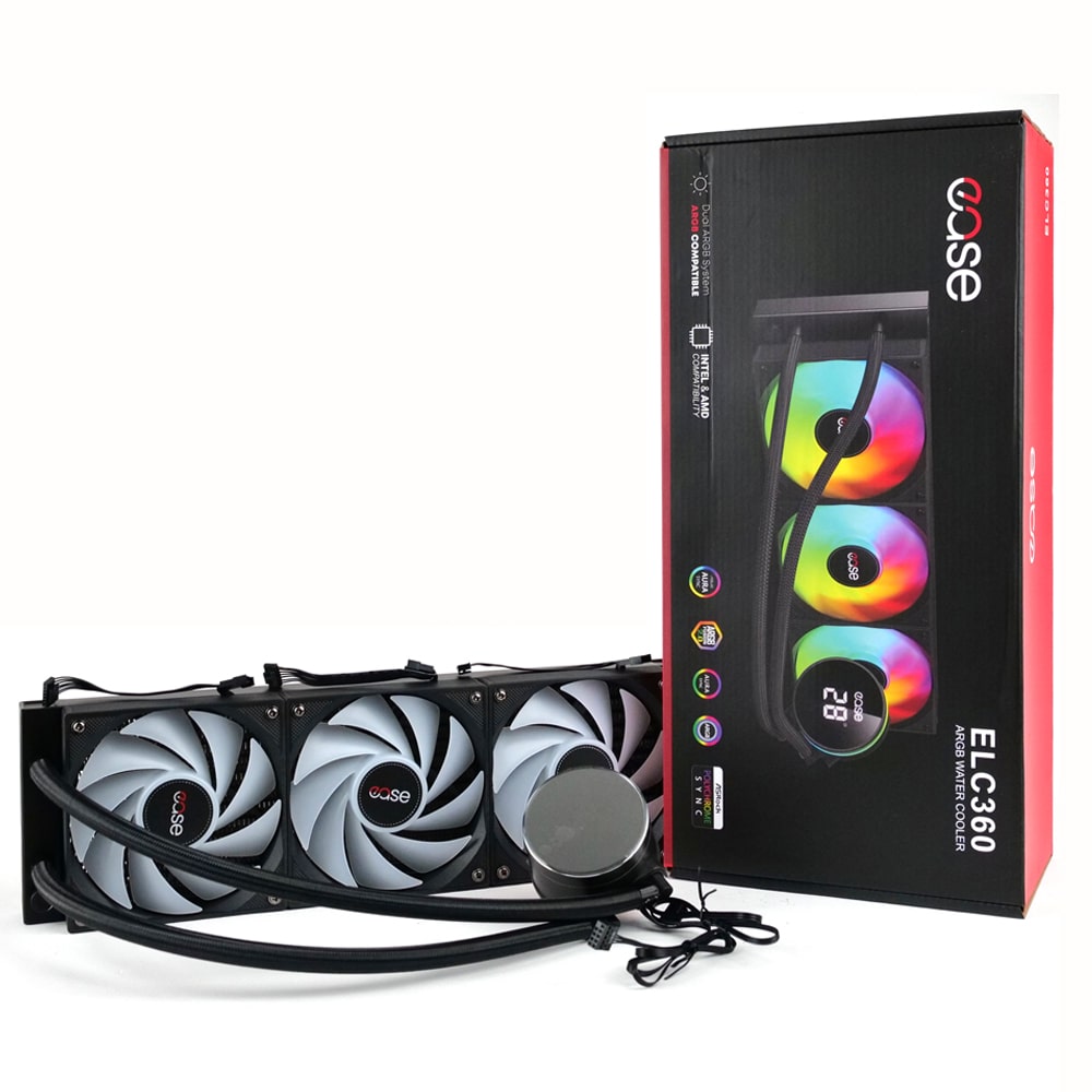 Ease Liquid Cooler ELC360 360MM Black Ease Liquid Cooler ELC360 360MM Black